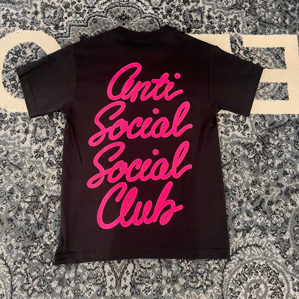 ASSC BLACK/PINK TEE